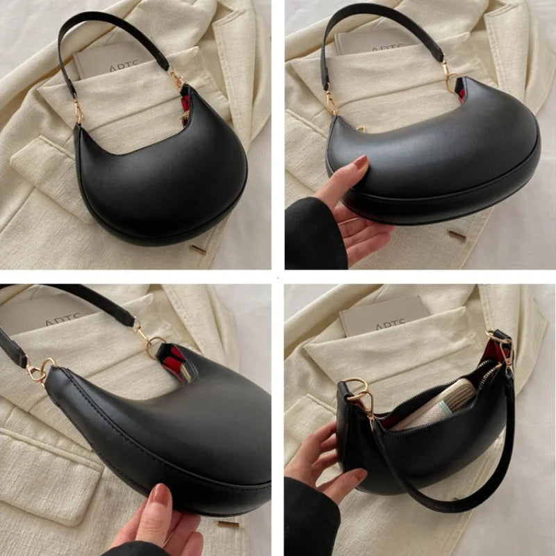 Luminee  High-end Moon-shaped Baseball Bag